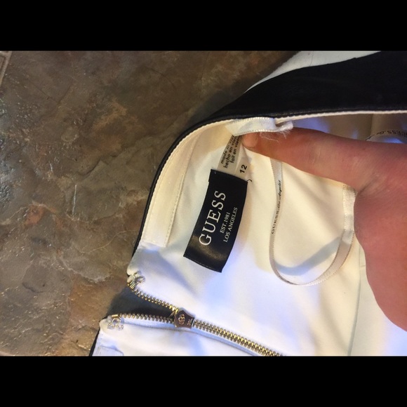 GUESS Strapless Short Dress - Size 12 - Picture 3 of 3